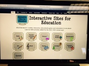Image 2: Using online instruction to engage students in learning.